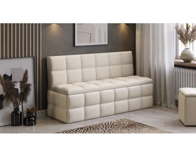 Скамья прямая Домино исп. 2 крем